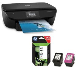HP HP Envy 5640 All-in-One Wireless Printer with Black & Tri-colour Ink Cartridges Bundle